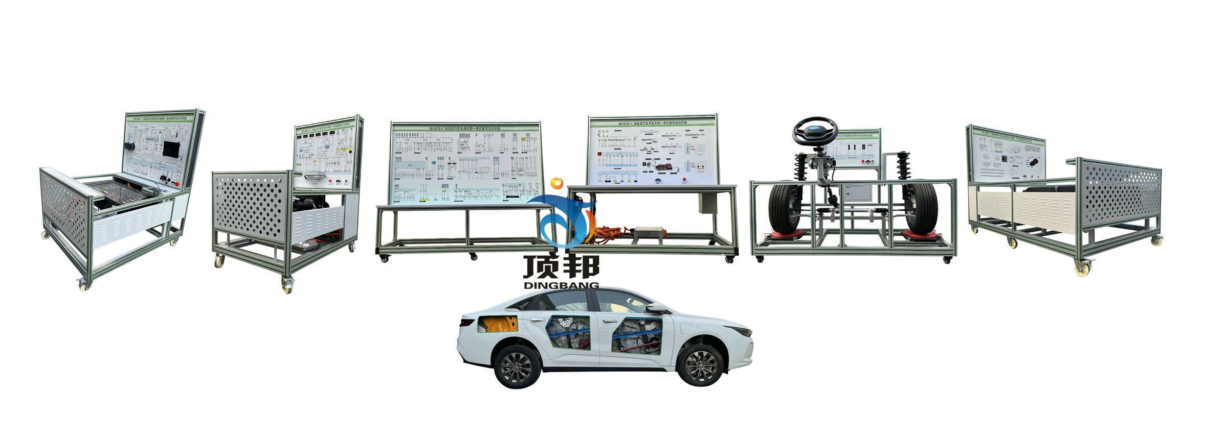 纯电动汽车一体化教学实训系统(吉利)