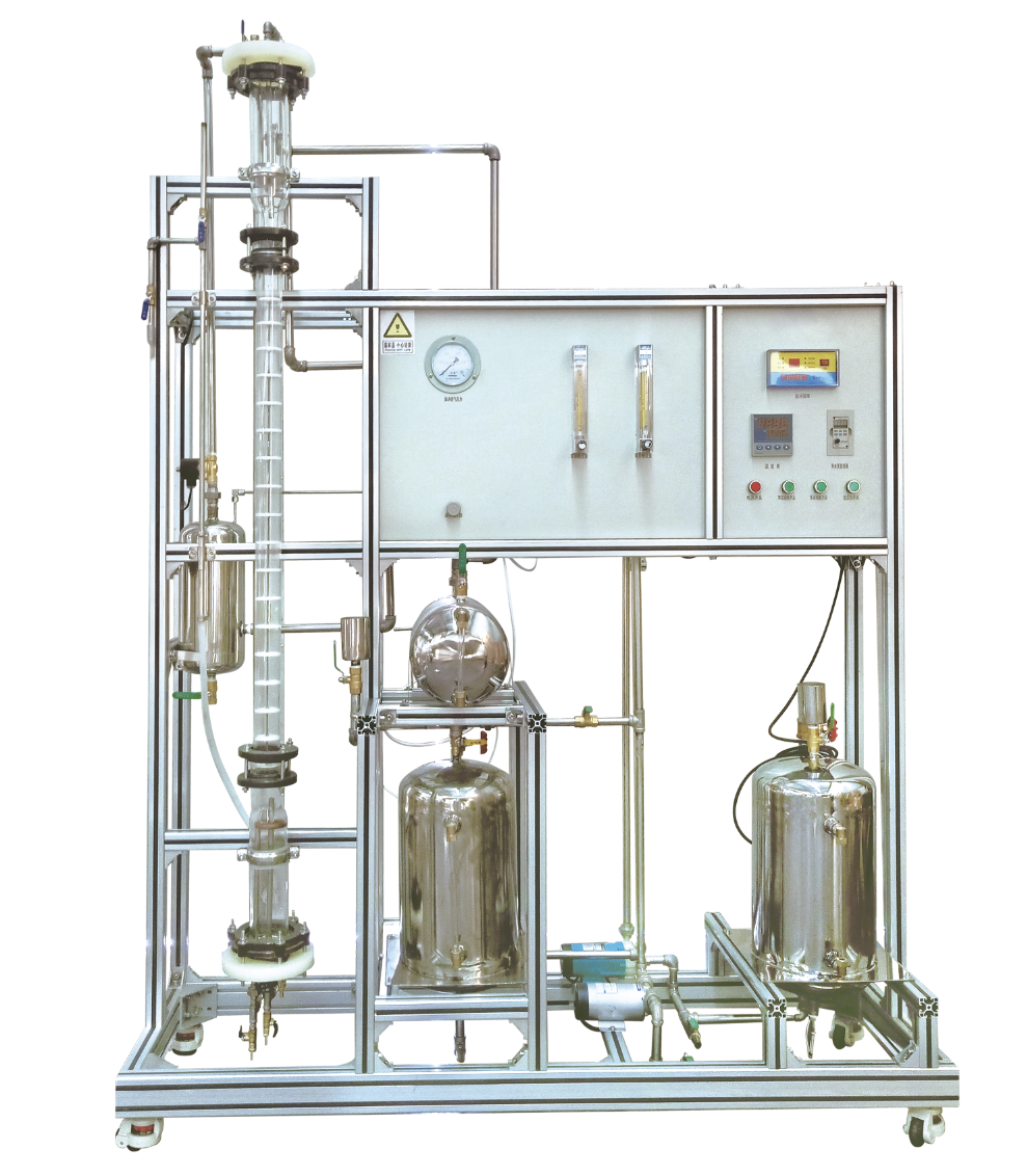 脉冲筛板萃取塔实验装置